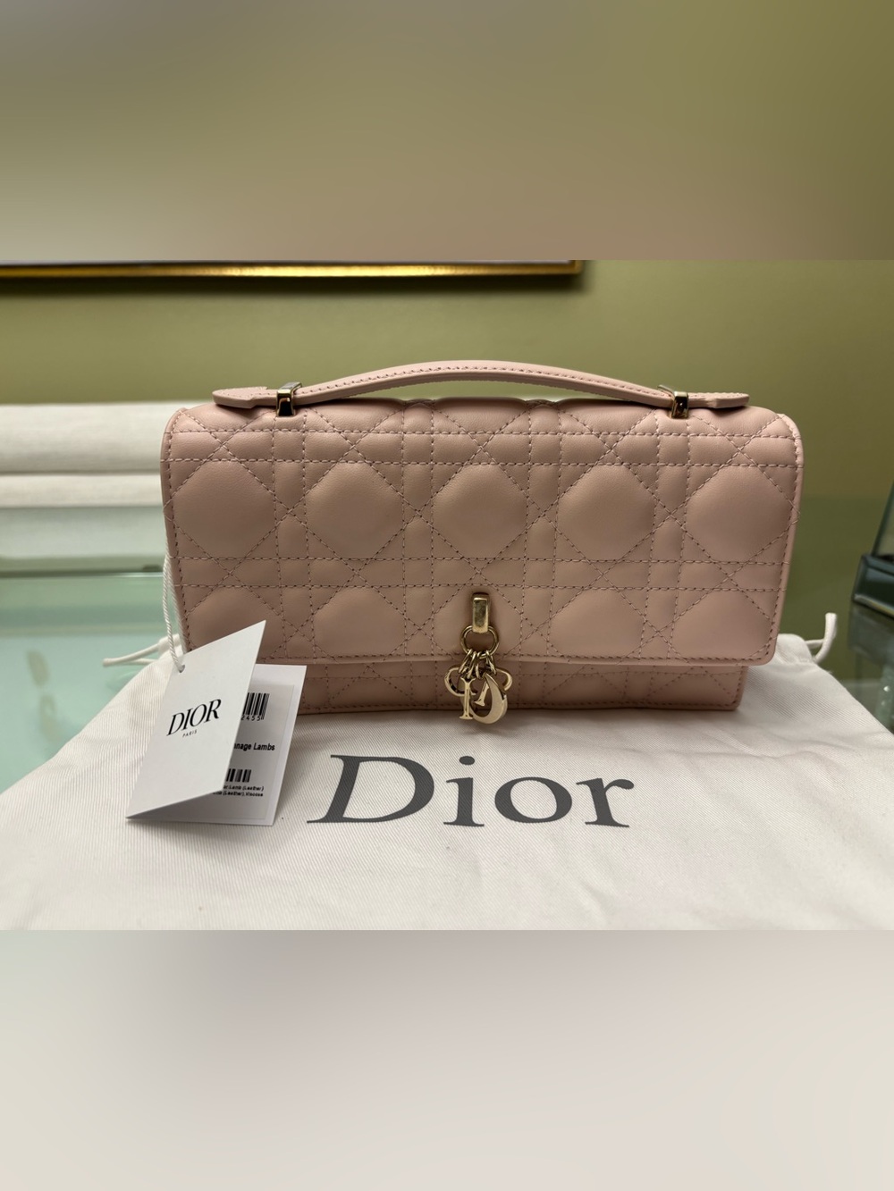 Authentic Brand New My Dior Mini Bag
Powder Pink Cannage Lambskin - Picture 4 of 16